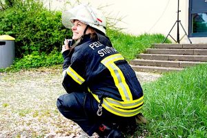 Maibaumaufstellung Freiwillige Feuerwehr Stuttgart Heumaden 1.5.2015