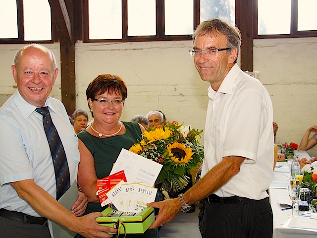 Verabschiedung von Bezirksvorsteher Hans-Peter seiler in den Ruhestand Kelter Stuttgart Hedelfingen 28.8.2015