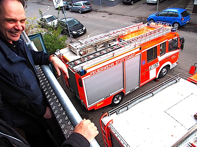 Freiwillige Feuerwehr Stuttgart Heumaden Einweihung des erweiterten Feuerwehrhauses Bockelstraße 3 am 23.10.2015
