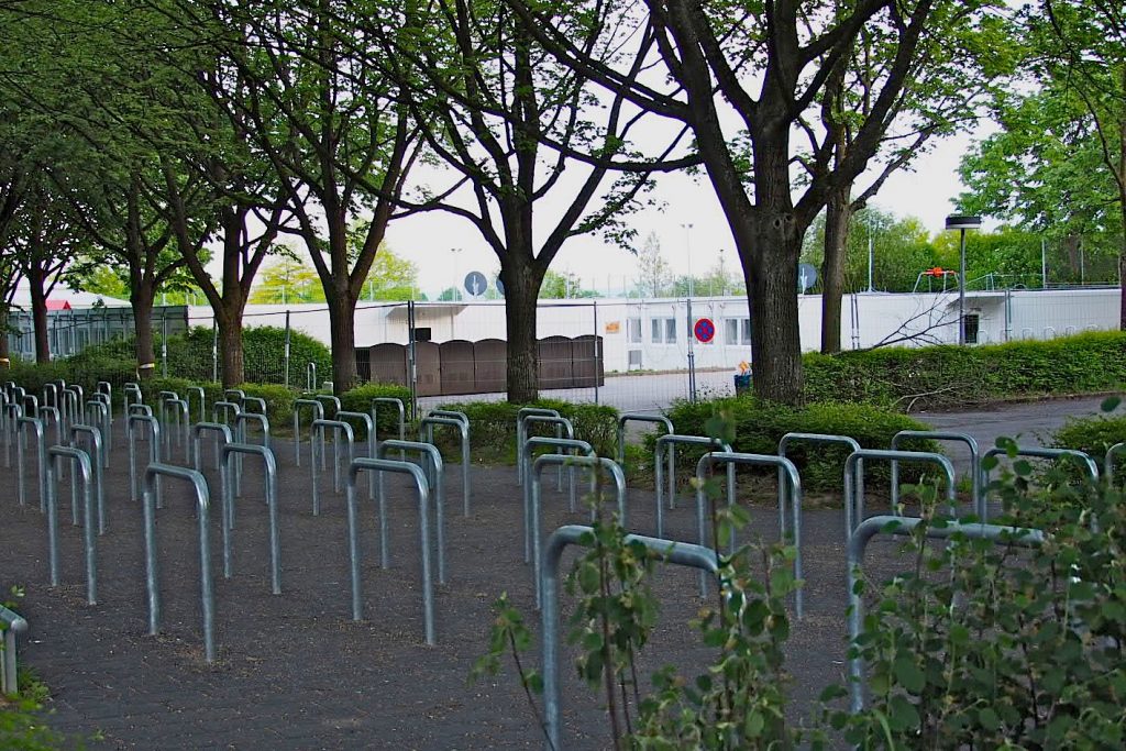 Flüchtlingsunterkunft bei GSG Stuttgart Riedenberg Hasenwedel