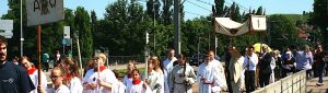 Fronleichnam-Prozession Stuttgart Obere Neckarvororte