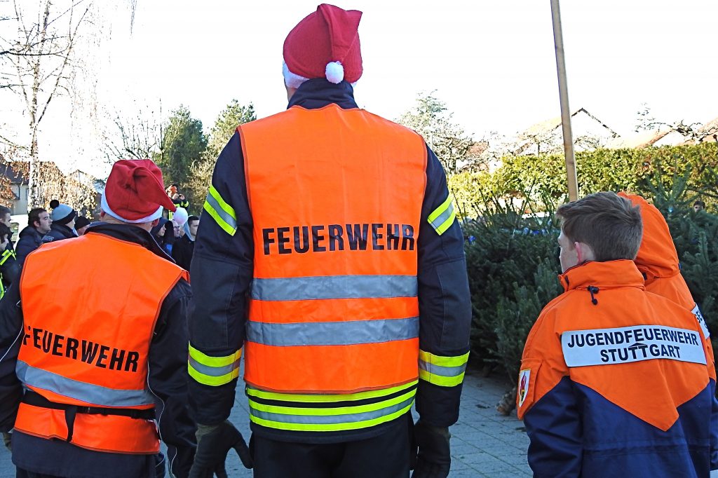 Christbaumverkauf Freiwillige Feuerwehr Stuttgart Riedenberg 3.12.2016