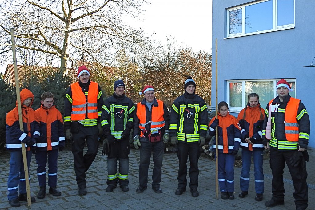 Christbaumverkauf Freiwillige Feuerwehr Stuttgart Riedenberg 3.12.2016