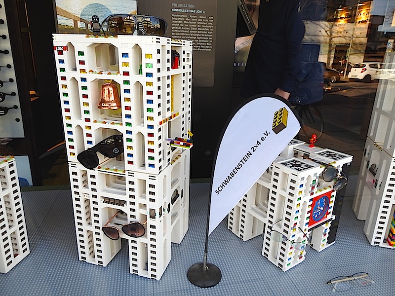 LEGO®-Ausstellung von Andreas Reikowski bei Optiker Kalb Stuttgart Sillenbuch 2018