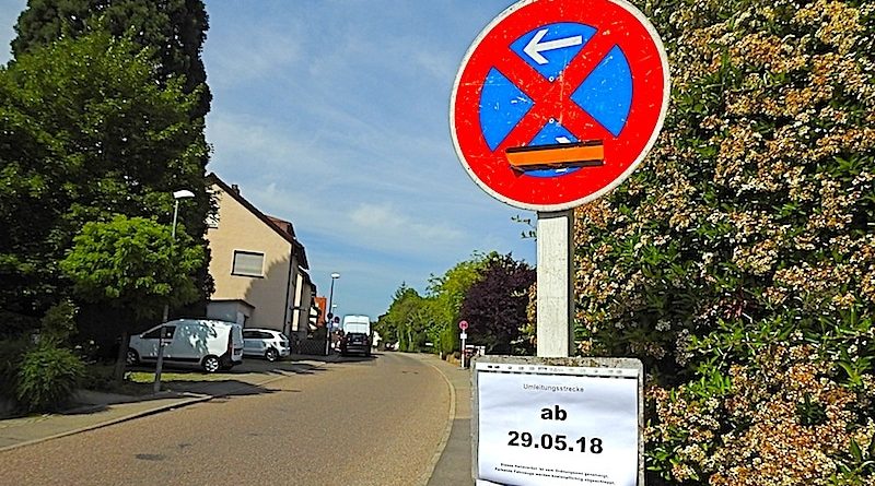 Halteverbot Feigenweg