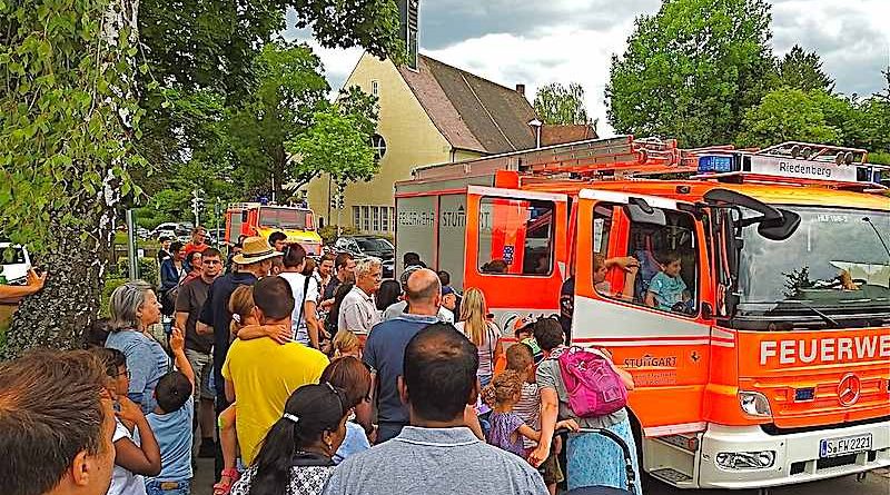 Kinder- und Sommerfest Feuerwehr Stuttgart Riedenberg