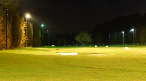 Golfanlage GolfKultur bei Flutlicht