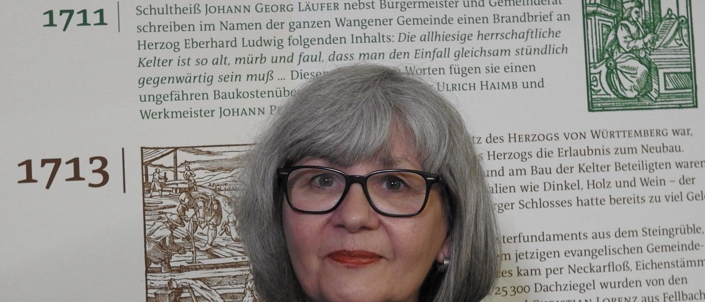 Wangens Bezirksvorsteherin Beate Dietrich im Dezember 2021