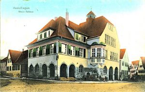 Postkartenmotiv Rathaus Hedelfingen