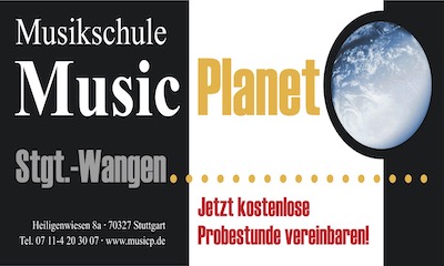 Musikschule Music Planet in Stuttgart-Wangen