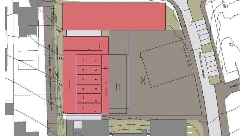 Plan für Bürgerzentrum und Feuerwehren beim Ostfilderfriedhof