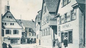 Rathaus Hedelfingen um 1900
