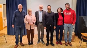 Dietrich Widmann, Lilli Vigoureux-Gunter, Prof. Dr. Walter Trösch, Daniel Hoefer, Susanne Brand, Constantin Butzke