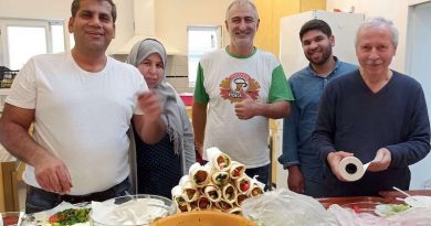 Team des Cafés Syria in Ostfildern