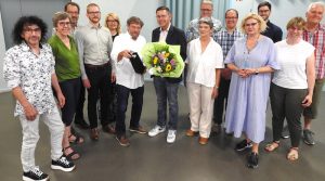 Bezirksbeiräte mit neuem Bezirksvorsteher von Sillenbuch Hans Peter Klein am 19.7.2023