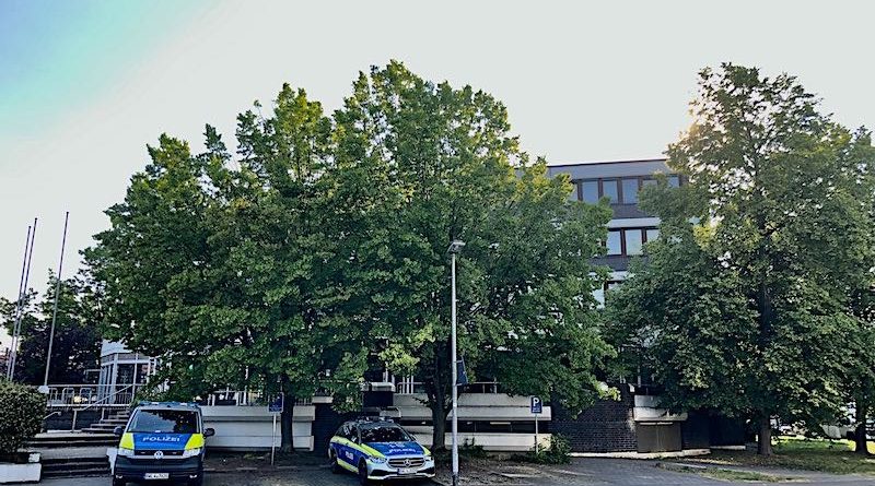 Blick au das Polizeirevier 4 Balinger Straße in Möhringen