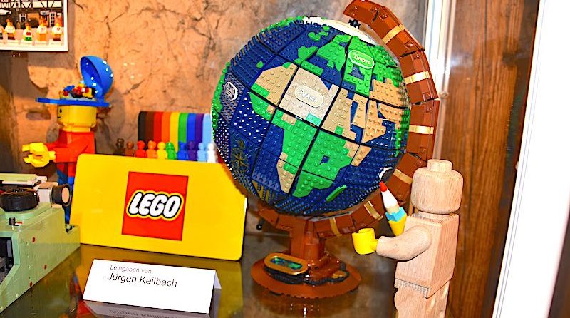 Lego-Exponate im Alten Haus Hedelfingen