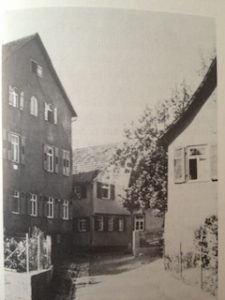 Schulhaus im Schulwinkel mit Industrieschule für Mädchen 1820