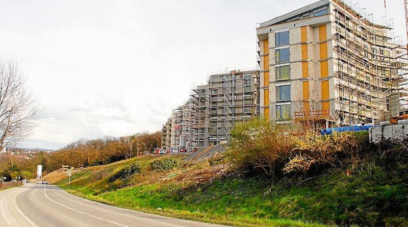 Lange Geschichte: Der Bebauungsplan für die Neubauten unterhalb der Danziger Straße in Ostfildern ist geheilt