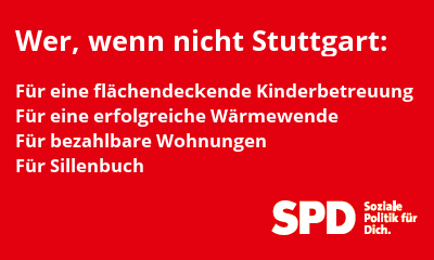Anzeige der SPD Sillenbuch zur Kommunalwahl 2024