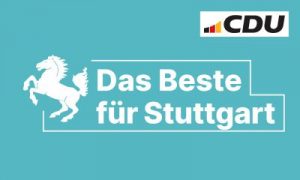 Anzeigenmotiv der CDU Stuttgart zur Kommunalwahl - Das Beste für Stuttgart