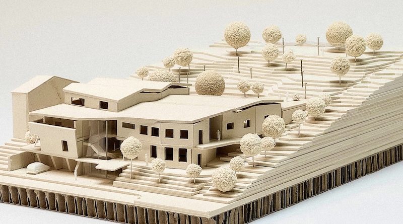 Entwurf Modell für Kindergarten Himbeerweg 21 in Sillenbuch