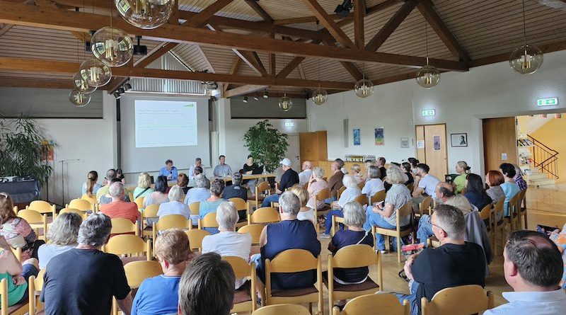 Infoabend zur geplanten Flüchtlingsunterkunft in Scharnhausen am 27.6.2024