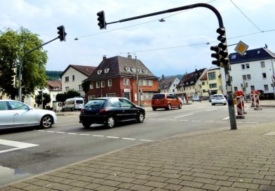 Unfall am Hedelfinger Platz – Auto contra Motorrad