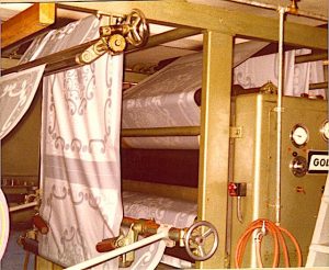 Blick in die Hedelfinger Bleicherei um 1970