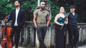 Die vier Musiker von Aris Sonora