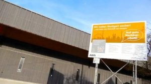 AWS Baustelle Gingener Straße