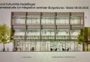 Vorprojektentwurf für eine um ein zentrales Bürgerbüro erweiterte Halle in Hedelfingen