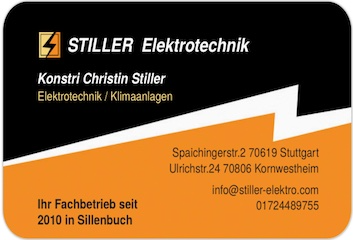 Anzeige Elektro Stiller in Sillenbuch