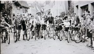 Radsport hat Tradition in Rohracker: Mitglieder der Fahrradabteilung in den 1930er Jahren