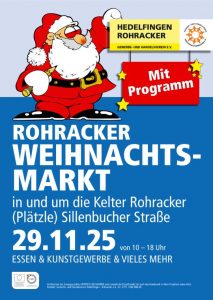 Ankündigung Rohracker Weihnachtsmarkt am 29.11.2025