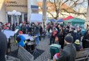 Jugendmusikzug beim Weihnachtsmarkt in Wangen