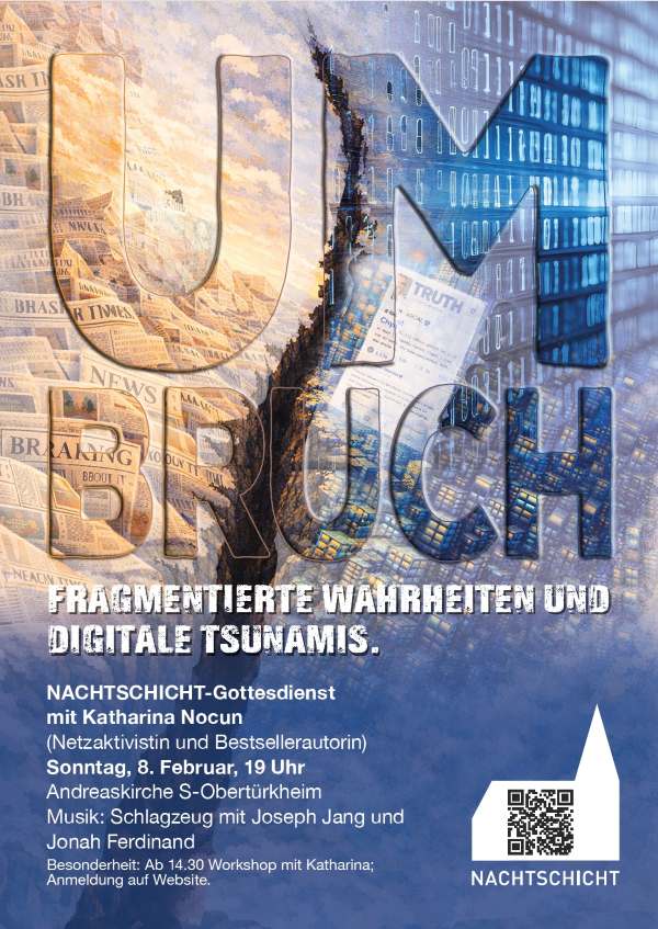 Plakat zur Veranstaltungsreihe Nachtschicht