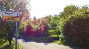 Blick von Rohracker auf den Speidelweg