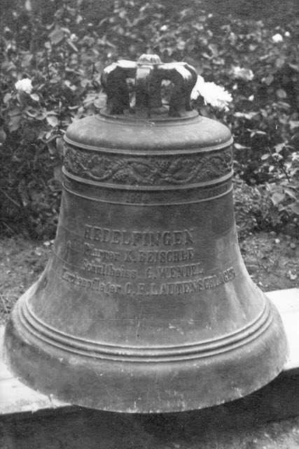Glocke von 1904 der Hedelfinger Alten Kirche