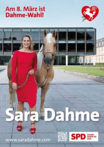 Motiv Sara Dahme, SPD, zur LTW 2026