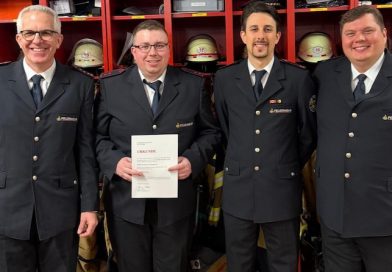 Das neue Kommando der Freiwilligen Feuerwehr Hedelfingen 2026