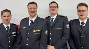 Führungsspitze der Feuerwehr Riedenberg 2026