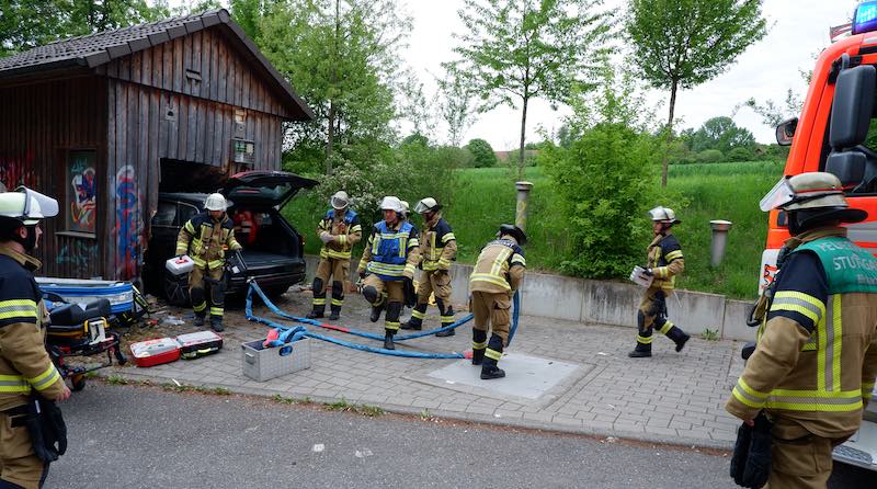 17.5.2026Feuerwehreinsatz nach Verkehrsunfall Mittlere Filderstraße