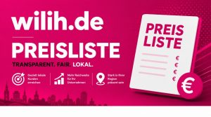 Günstig werben auf wilih.de