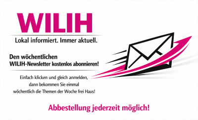 Anmeldung zum wöchentlichen WILIH-Newsletter