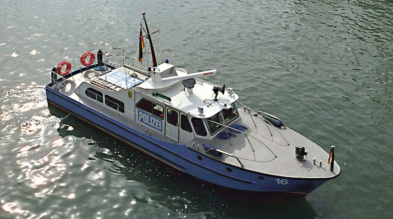 Boot der Wasserschutzpolizei