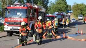 Übung von Feuerwehr und DRK in Ostfildern 24.7.2026