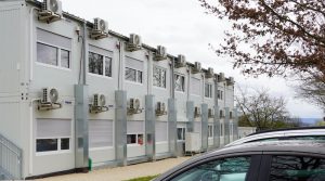 Wohncontainer In den Holzwiesen im Scharnhauser Park