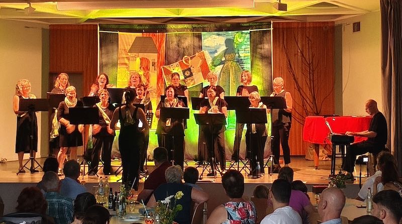 Konzertauftritt der Fund Singers in Heumaden