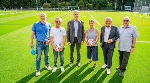 Einweihung des Kunstrasenplatzes beim SV Sillenbuch